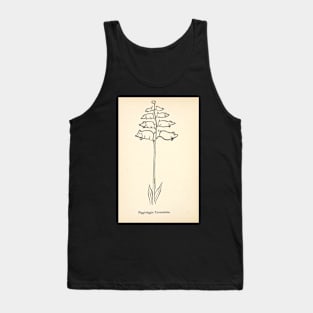 Funny Fictional Pig Plant Lover Nonsense Botany Plant Taxonomy Tank Top